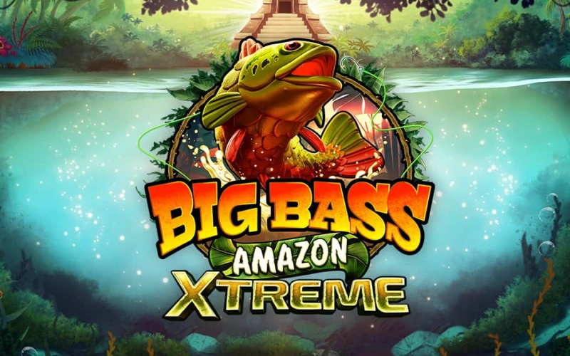 Explore a selva em Big Bass Amazon Xtreme no Vulkan Vegas.