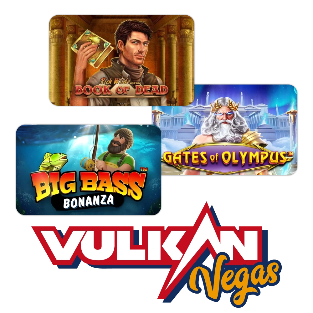 Jogue diversos jogos de cassino diferentes no Vulkan Vegas Brasil.