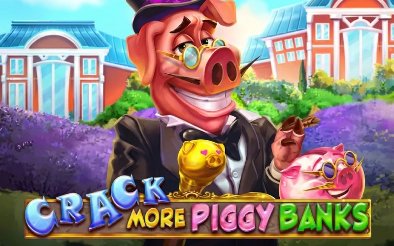 Quebre o cofre em Crack More Piggy Banks no cassino Vulkan Vegas.