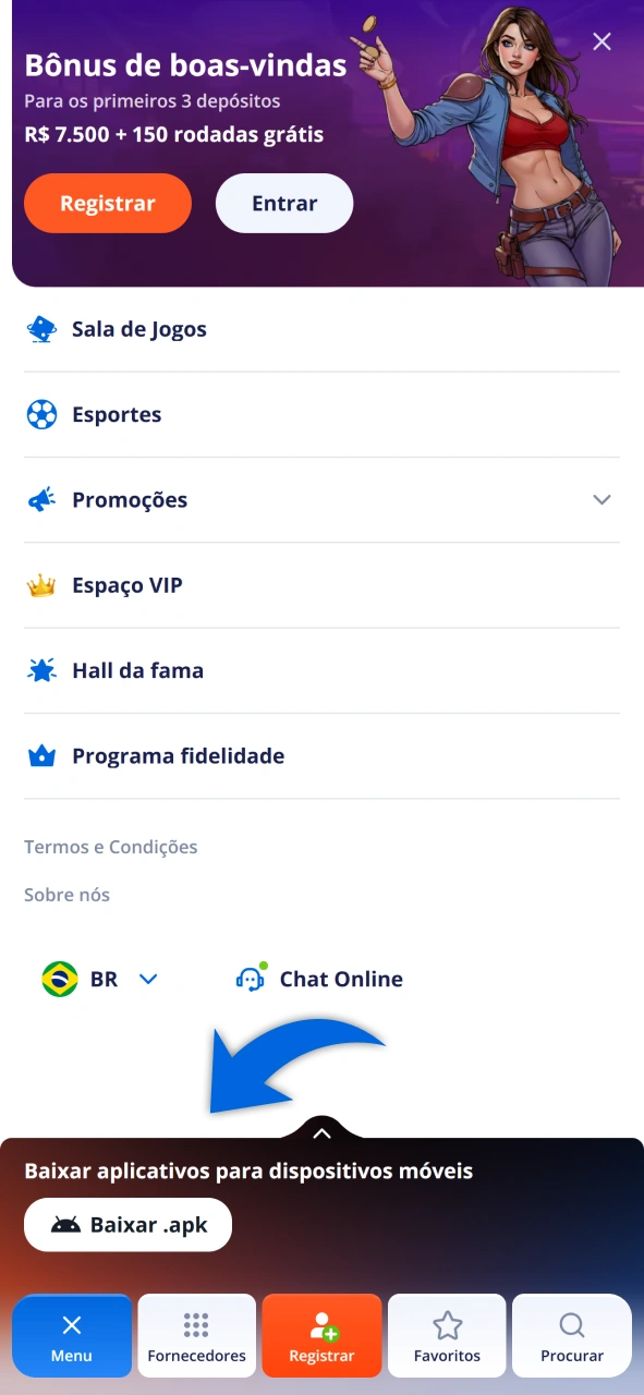 Baixe agora o arquivo APK para seu dispositivo Android no Vulkan Vegas.