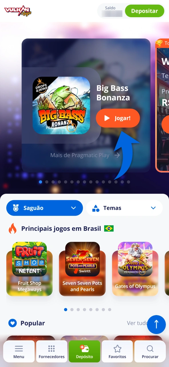 Comece a jogar eseus Giros Grátis no Vulkan Vegas.