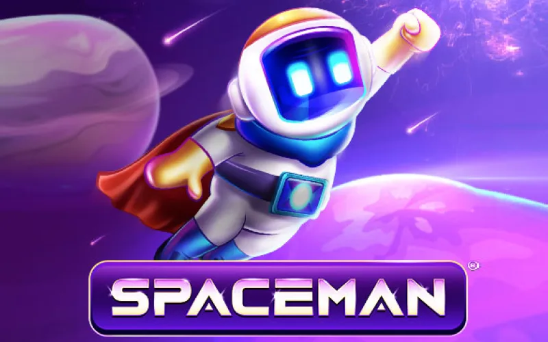 Decole com o Spaceman nos jogos de crash do Vulkan Vegas.